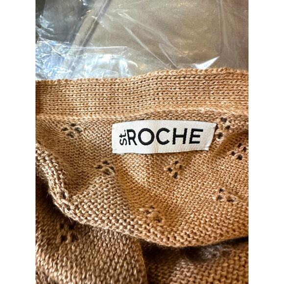 St Roche Ballet Top Cotton Superfine Alpaca Caramel Multiple Sizes - Picture 13 of 15